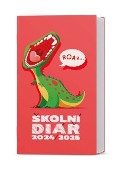 Školní diář 2024/2025 týdenní Kamil T-rex