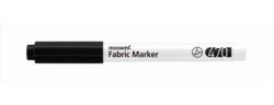 MONAMI 470-06 BRUSH BLACK, FABRIC MARKER