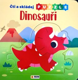 Čti a Skládej Puzzle Dinosauři