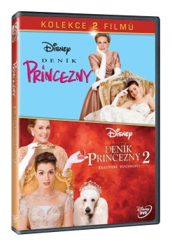 Deník princezny kolekce 1+2 2DVD