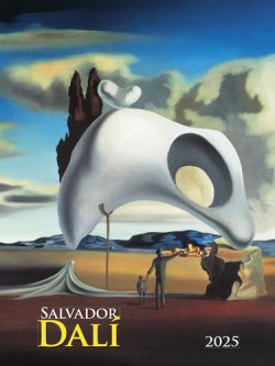 Salvador Dalí 2025 - nástěnný kalendář