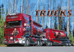 Trucks 2025 - nástěnný kalendář
