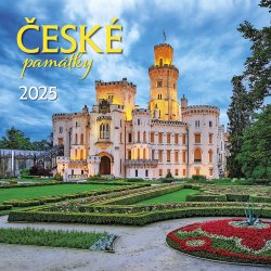České památky 2025 - nástěnný kalendář