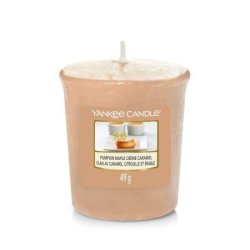 YANKEE CANDLE Pumpkin Maple Creme Caramel svíčka 49g votivní