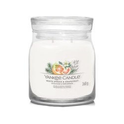 YANKEE CANDLE White Spruce & Grapefruit svíčka 368g /2 knoty (Signature střední)