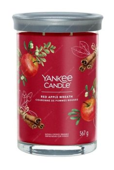 YANKEE CANDLE Red Apple Wreath svíčka 567g / 2 knoty (Signature velký)