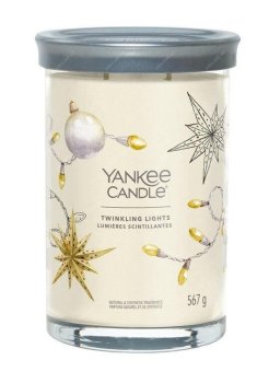 YANKEE CANDLE Twinkling Lights svíčka 567g / 2 knoty (Signature velký)