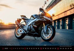 Motorbikes 2025 - nástěnný kalendář