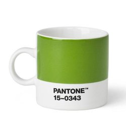 Pantone Hrnek Espresso - Green 15-0343