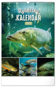 Rybářský kalendář 2025 - nástěnný kalendář