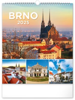 Brno 2025 - nástěnný kalendář