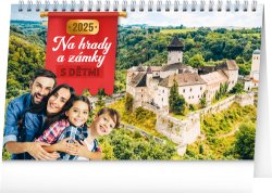 S dětmi na hrady a zámky 2025 - stolní kalendář