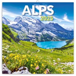 Alpy 2025 - nástěnný kalendář
