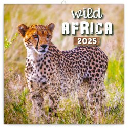 Divoká Afrika 2025 - nástěnný kalendář