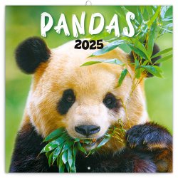 Pandy 2025 - nástěnný kalendář