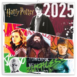 Harry Potter 2025 - nástěnný kalendář