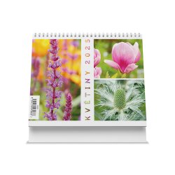 Květiny 2025 - stolní kalendář