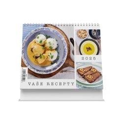 Vaše recepty 2025 - stolní kalendář