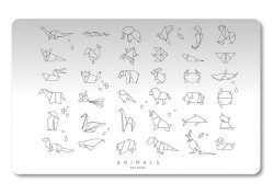 Podložka na stůl PP 60 x 44 cm - Origami Animals