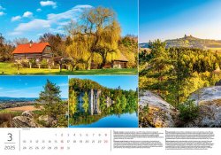 Putování po Česku 2025 - nástěnný kalendář