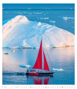 Sailing 2025 - nástěnný kalendář