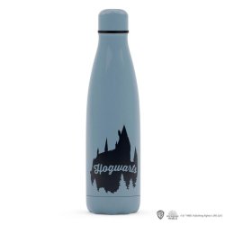 Harry Potter Nerezová láhev 500 ml - Bradavice (světlá)