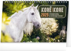Koně 2025  – stolní kalendář