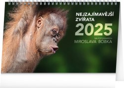 Nejzajímavější zvířata 2025 - stolní kalendář