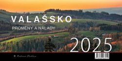 Kalendář 2025 Valašsko/Proměny a nálady - stolní