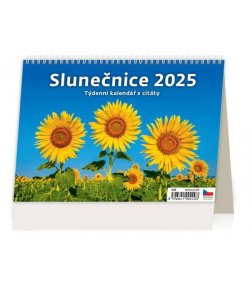 Kalendář stolní 2025 - Slunečnice