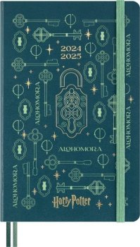 Moleskine Harry Potter Zápisník 2024-2025 Alohomora L, 18měsíční, plánovací