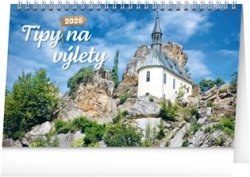 Stolní kalendář Tipy na výlety 2025