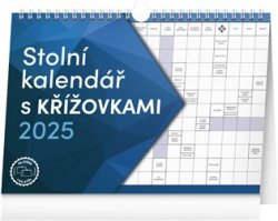 Stolní kalendář s křížovkami s háčkem 2025
