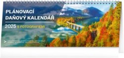 Stolní kalendář Plánovací daňový s fotografiemi 2025