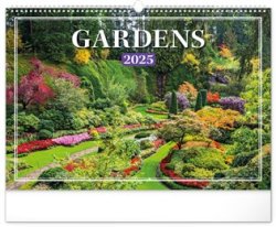 Nástěnný kalendář Zahrady 2025
