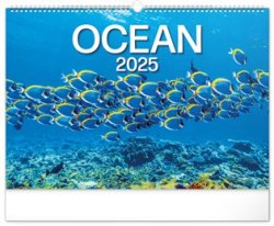 Nástěnný kalendář Oceán 2025