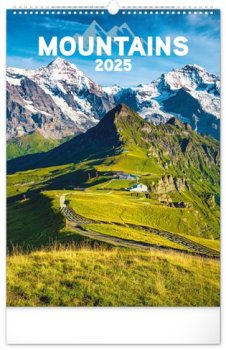 Nástěnný kalendář Hory 2025