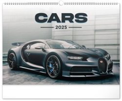 Nástěnný kalendář Auta 2025