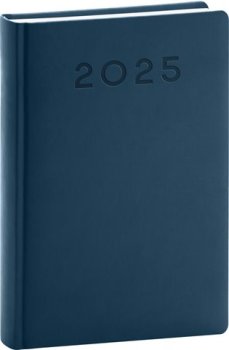 Denní diář Aprint Neo 2025, modrý