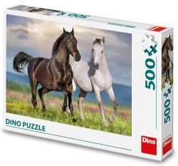 Puzzle 500 Zamilovaní koně