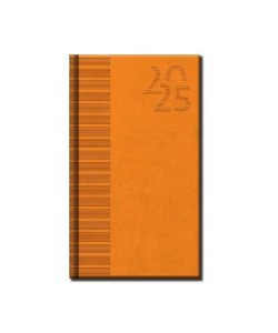 Diář 2025 Vivella Orange, mini, týdenní A6