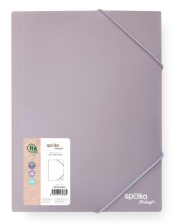 Spoko ReLeaf spisové desky s gumičkou A4 SoftTouch - fialová