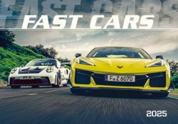 Fast cars 2025 - nástěnný kalendář