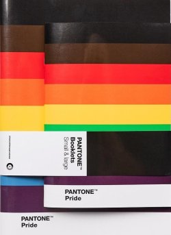 Pantone Zápisník tečkovaný, 2 velikosti - Pride