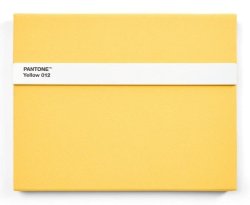 Pantone Zápisník s tužkou a pravítkem, linkovaný - Yellow 012