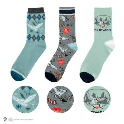 Harry Potter Ponožky 3 páry - Hedvika (velikost 35-45)