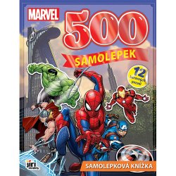 500 samolepek Marvel
