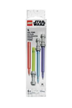 LEGO Star Wars Set Gelových per - Světelný meč (Box 4 ks)