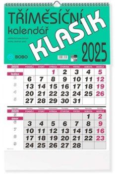 Klasik 2025 - nástěnný kalendář