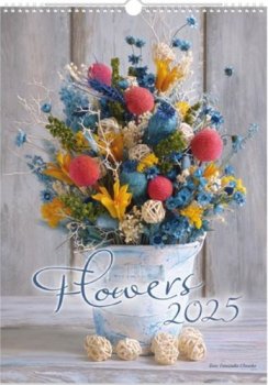 Flowers 2025 - nástěnný kalendář